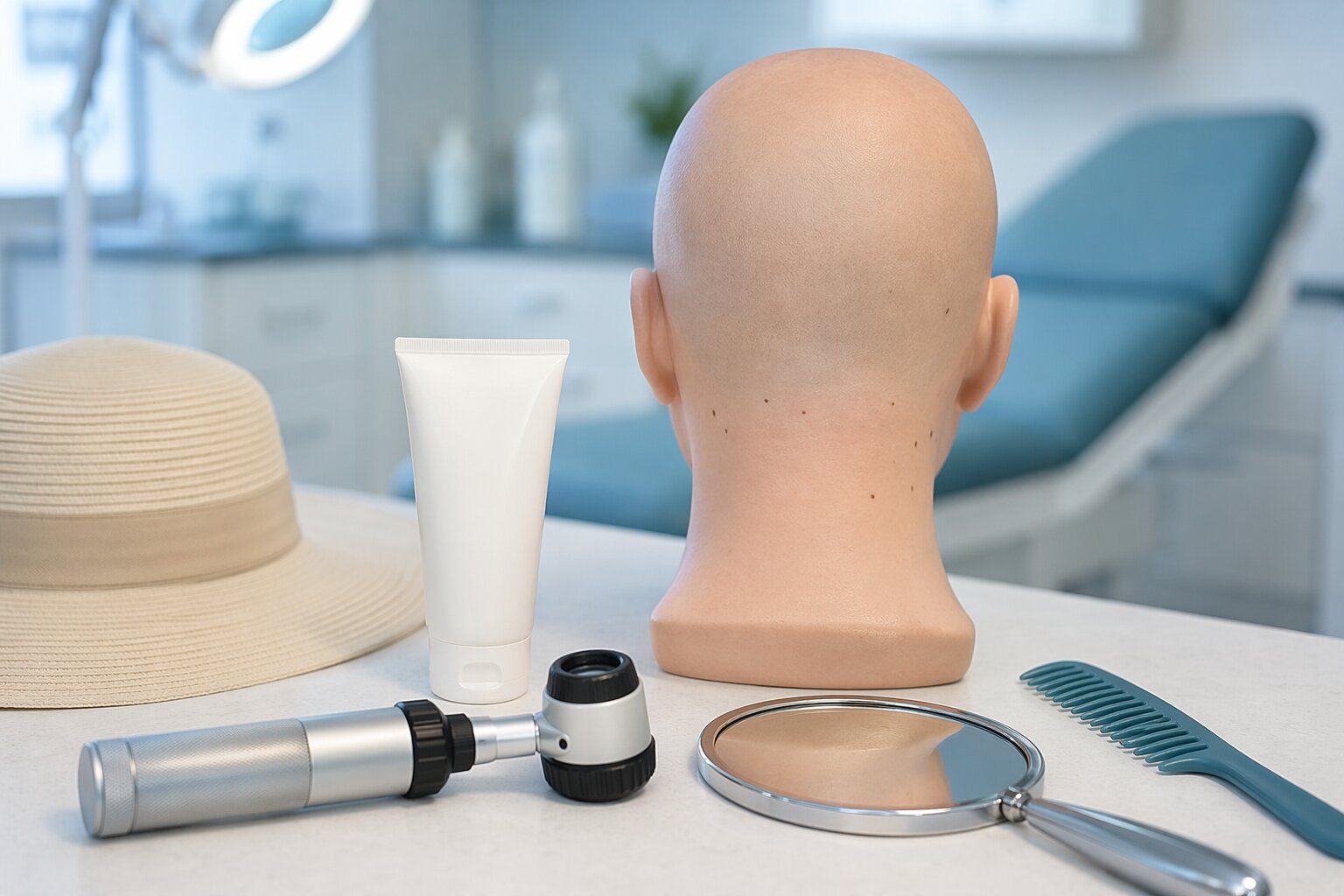 Why Skin Cancer on the Scalp and Neck Is So Often Missed